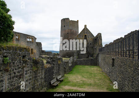 Münzenberg Burg, Wetteraukreis, Hessen, Deutschland, Europa Stockfoto