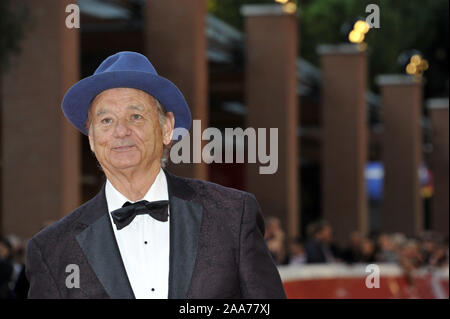 14 Rome Film Festival - Bill Murray Masterclass - Roter Teppich Mit: Bill Murray, Wo: Rom, Latium, Italien Wann: 19 Okt 2019 Credit: IPA/WENN.com ** Nur für die Veröffentlichung in Großbritannien, den USA, Deutschland, Österreich, Schweiz ** verfügbar Stockfoto