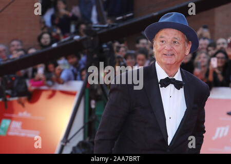 14 Rome Film Festival - Bill Murray Masterclass - Roter Teppich Mit: Bill Murray, Wo: Rom, Latium, Italien Wann: 19 Okt 2019 Credit: IPA/WENN.com ** Nur für die Veröffentlichung in Großbritannien, den USA, Deutschland, Österreich, Schweiz ** verfügbar Stockfoto