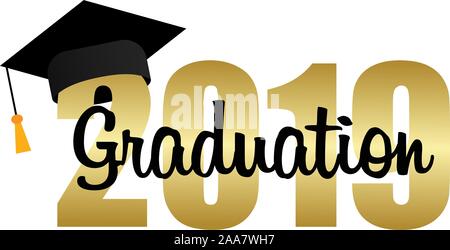 Skalenhaube. Template Design Elemente. Graduation Logo. Vector Illustration Stock Vektor