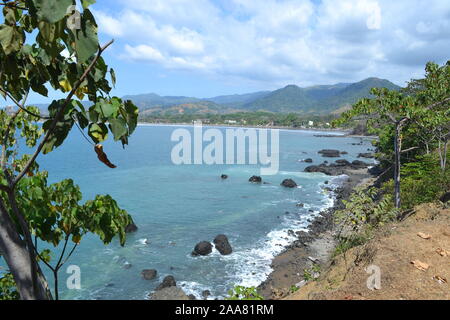 Blick auf den Pazifischen Ozean in der Nähe von Jaco, Costa Rica Stockfoto