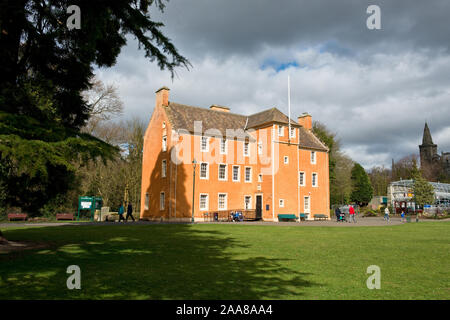 Pittencrieff House Museum. Pittencrieff Park, Dunfermline, Schottland Stockfoto