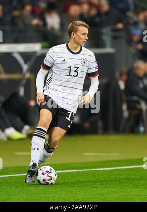 EURO QUALI 2020 Germany-North Irland, Frankfurt, 19.November 2019. Lukas KLOSTERMANN, DFB 13 Deutschland - Nordirland 6:1 Wichtig: DFB-Vorschriften die Verwendung von Fotografien als Bildsequenzen und/oder quasi-Video zu verbieten. Die Qualifikation für die Europameisterschaft, EM Quali, 2020 Saison 2019/2020, 19. November 2019 in Frankfurt am Main, Deutschland. © Peter Schatz/Alamy leben Nachrichten Stockfoto