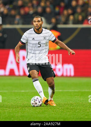 EURO QUALI 2020 Germany-North Irland, Frankfurt, 19.November 2019. Jonathan TAH, DFB 5 Deutschland - Nordirland 6:1 Wichtig: DFB-Vorschriften die Verwendung von Fotografien als Bildsequenzen und/oder quasi-Video zu verbieten. Die Qualifikation für die Europameisterschaft, EM Quali, 2020 Saison 2019/2020, 19. November 2019 in Frankfurt am Main, Deutschland. © Peter Schatz/Alamy leben Nachrichten Stockfoto