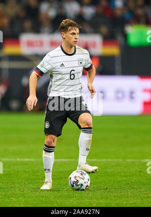 EURO QUALI 2020 Germany-North Irland, Frankfurt, 19.November 2019. Joshua KIMMICH, DFB 6 Deutschland - Nordirland 6:1 Wichtig: DFB-Vorschriften die Verwendung von Fotografien als Bildsequenzen und/oder quasi-Video zu verbieten. Die Qualifikation für die Europameisterschaft, EM Quali, 2020 Saison 2019/2020, 19. November 2019 in Frankfurt am Main, Deutschland. © Peter Schatz/Alamy leben Nachrichten Stockfoto