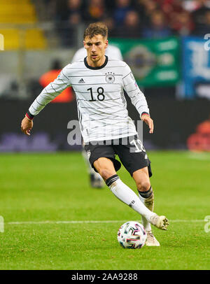 EURO QUALI 2020 Germany-North Irland, Frankfurt, 19.November 2019. Leon Goretzka, DFB 18 Deutschland - Nordirland 6:1 Wichtig: DFB-Vorschriften die Verwendung von Fotografien als Bildsequenzen und/oder quasi-Video zu verbieten. Die Qualifikation für die Europameisterschaft, EM Quali, 2020 Saison 2019/2020, 19. November 2019 in Frankfurt am Main, Deutschland. © Peter Schatz/Alamy leben Nachrichten Stockfoto