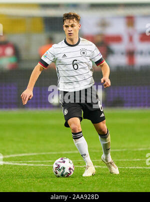 EURO QUALI 2020 Germany-North Irland, Frankfurt, 19.November 2019. Joshua KIMMICH, DFB 6 Deutschland - Nordirland 6:1 Wichtig: DFB-Vorschriften die Verwendung von Fotografien als Bildsequenzen und/oder quasi-Video zu verbieten. Die Qualifikation für die Europameisterschaft, EM Quali, 2020 Saison 2019/2020, 19. November 2019 in Frankfurt am Main, Deutschland. © Peter Schatz/Alamy leben Nachrichten Stockfoto