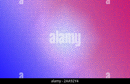 Abstrakte Pastell sanften Farben glatte Farben hellen Hintergrund in Glasmalerei Muster Abbildung. Patchwork. Tessellierung. Mosaik. Kachel. Keramik. 3D-Render. Stockfoto