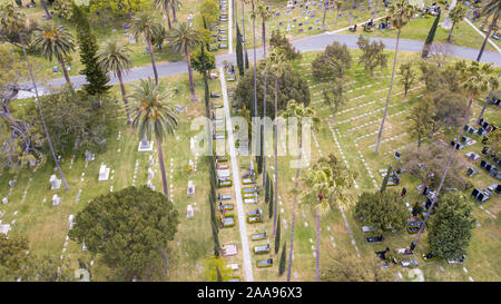 Beth Olam Cemetery-Hollywood, Los Angeles, Kalifornien, USA Stockfoto