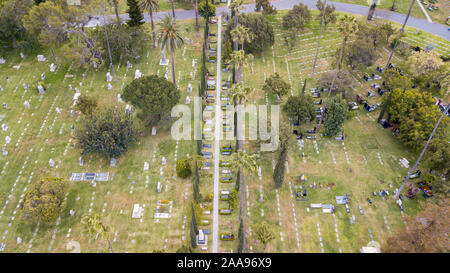 Beth Olam Cemetery-Hollywood, Los Angeles, Kalifornien, USA Stockfoto