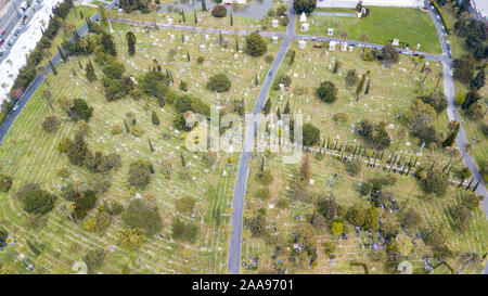 Beth Olam Cemetery-Hollywood, Los Angeles, Kalifornien, USA Stockfoto