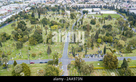 Beth Olam Cemetery-Hollywood, Los Angeles, Kalifornien, USA Stockfoto