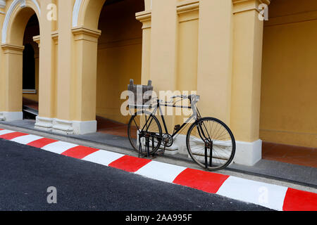 Promthep Clock Tower & Baba Museum, Phuket Town, Thailand Stockfoto