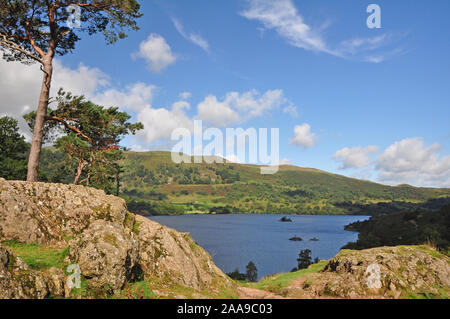 Ullswater von Patterdale gemeinsame, Cumbria Stockfoto