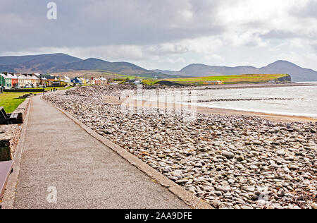 Waterville und das Wasser aus dem vorderen Bereich, County Kerry, Irland Stockfoto
