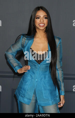 Brooklyn, NY, USA. Nov, 2019 19. Saleka Shyamalan, an der Apple TV Global Premiere von Knecht an BMA Howard Gilman Opera in Brooklyn, New York am 19. November 2019. Credit: Rw/Medien Punch/Alamy leben Nachrichten Stockfoto