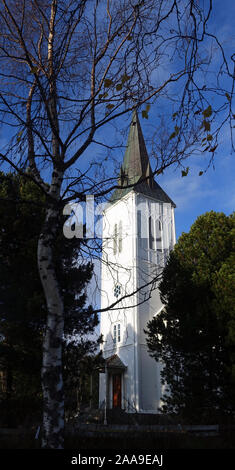 Kirche in Sortland, Nordland County, åsarp Region, Norwegen Stockfoto