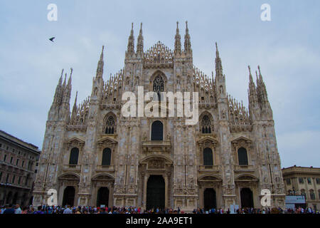 Duomo di Milano Zutritt Stockfoto