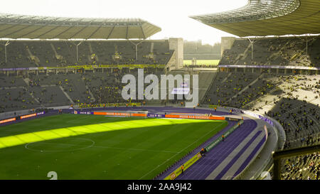 Olympiastadion Home zu Hertha BSC Fußball-Team, Berlin, Deutschland Stockfoto