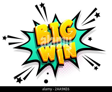 Comics text Werben phrase Verkauf pop art Stock Vektor