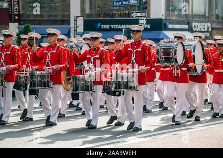 Veterans Day Parade, Fifth Avenue, Manhattan, New York, USA Stockfoto