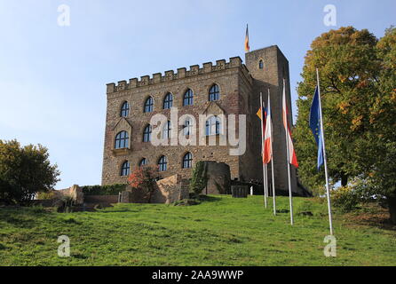 Das Hambacher Schloss/Hambacher Schloss Stockfoto