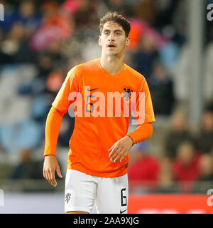 DOETINCHEM, 19-11-2019, Stadion de Vijverberg, Saison 2019 / 2020, Freundschaftsspiel, Niederlande U21 Spieler Ludovit Reis während des Spiels Jong Oranje-Jong Engeland Stockfoto