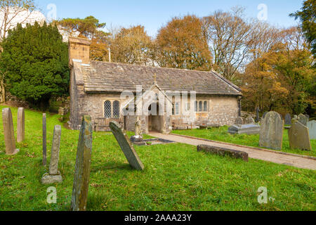 St Leonard's Kirche, Kapelle le Dale, Ingleton, Carnforth Stockfoto