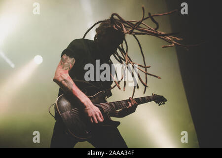 Infizierte Regen live bei o2 ritz Manchester november 2019 Stockfoto