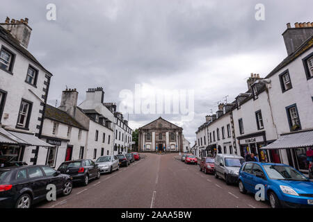 Inveraray Pfarrkirche in East Main Street, Inveraray, Argyll und Bute, Schottland, Großbritannien Stockfoto