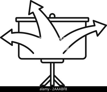Banner Gelegenheit Symbol. Umrisse banner Gelegenheit vektor Symbol für Web Design auf weißem Hintergrund Stock Vektor
