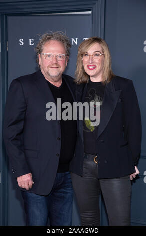 Brooklyn, NY, USA - November 19, 2019: Patrick Markey nimmt Apple TV + Premiere von "der Diener" an der BAM Howard Gilman Opera House, Brooklyn Stockfoto
