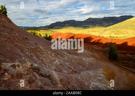 Painted Hills - John Day Fossil Beds National Monument, Oregon, USA Stockfoto