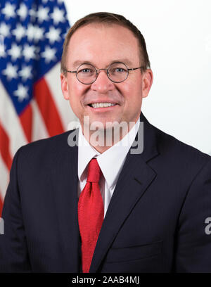 Mick Mulvaney, Executive Office des Präsidenten der Vereinigten Staaten, Direktor des Amtes für Management und Haushalt (OMB), Stabschef im Weißen Haus Stockfoto