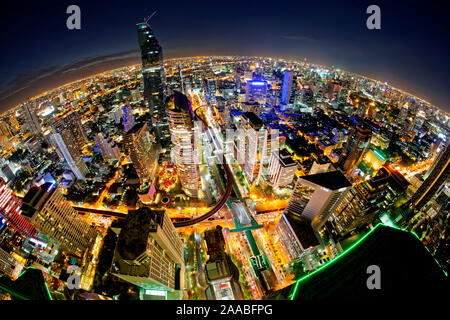 Bangkok Mahanakhon Stadtbild Stockfoto