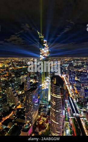 Bangkok Mahanakhon Stadtbild Stockfoto