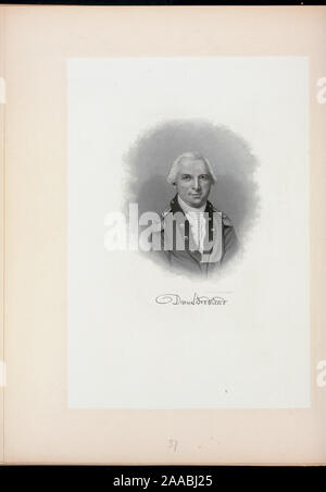 Der Text besteht aus der Geschichte von Mason und Dixon Line, durch J.H.B. Latrobe, Philadelphia, 1855; Vortrag auf die Kontroverse zwischen Pennsylvania und Virginia, die von ANMERKUNG: Craig, Pittsburg, 1843; Mason und Dixon Line, von J. Veech, Pittsburg [h], 1857; und die Nachricht von der Gouverneur von Maryland, die Übermittlung von Berichten im Zusammenhang mit der Abgrenzung von Maryland, Pennsylvania und Delaware, Washington, 1850. Zitat/Referenz: EM 14559; Daniel Brodhead. Stockfoto