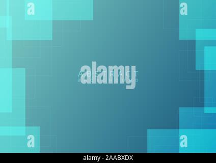 Zusammenfassung Hintergrund moderne Glas transparent Design square line Stil. Vector Illustration Stock Vektor