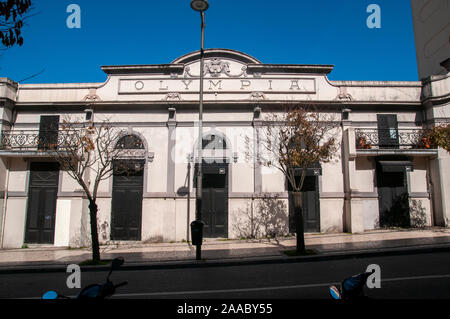 Olympia kino Gebäude in der Rua de Passos Manuel, Porto, Portugal Stockfoto