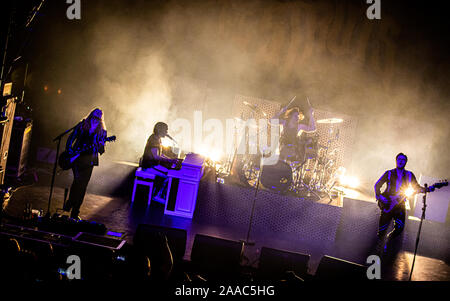 Die Struts live auf der Bühne des O2 Academy in Bournemouth, Dorset. Mit: Die Struts Wo: Bournemouth, Dorset, Großbritannien Wann: 20 Okt 2019 Credit: WENN.com Stockfoto