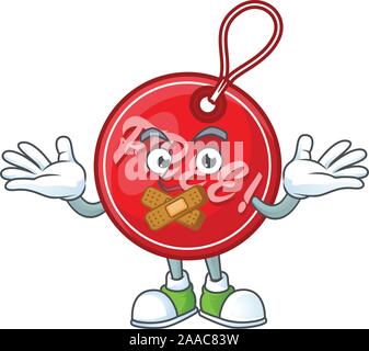 Weihnachten frei Tag isoliert mit Maskottchen silent Stock Vektor