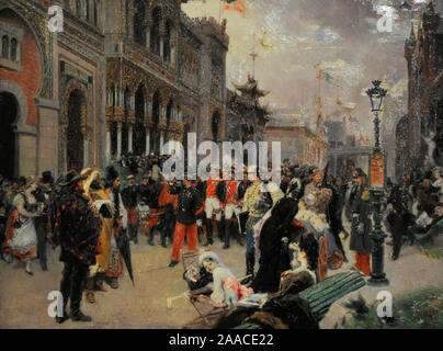 Alejandro Ferrant y Fischermans (1843-1917). Spanischer Maler. Spanischen Pavillon auf der Weltausstellung in Paris, 1879. History Museum. Madrid. Spanien. Stockfoto