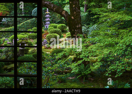 Japan, Honshu Island, Region Kansai, Kyoto, Jikko-in Tempel Stockfoto