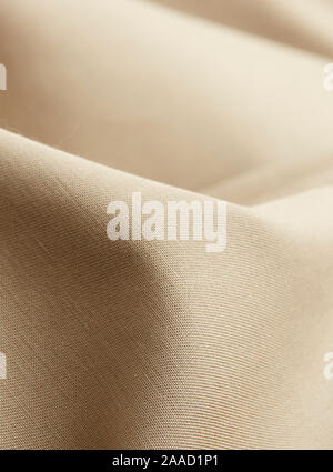 Hyper close-up Textil. Fasern und Muster des Stoffes Schuß im Studio zu schön weiche Schatten und Volumes erstellen. Weiche Hintergrund. Stockfoto