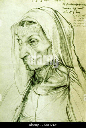 Jahrgang Kunst von Albrecht Durer Stockfoto