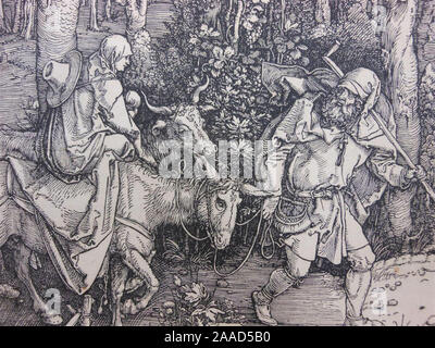 Jahrgang Kunst von Albrecht Durer Stockfoto