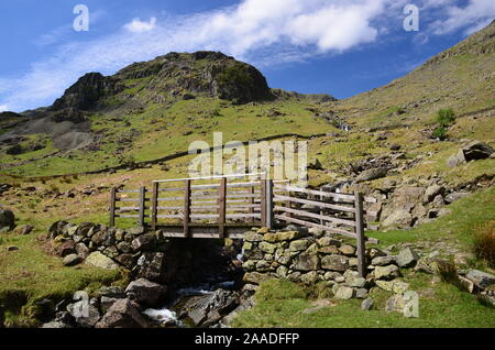 Eagle Crag, Grisedale, Cumbria Stockfoto