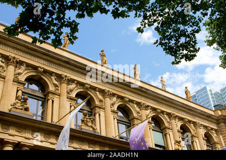 Bundesrepublik Deutschland, Frankfurt am Main, Alte Börse, Frankfurter Wertpapierbörse (redaktionell, keine Pr) Stockfoto