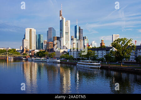 Deutschland, Hessen, Frankfurt am Main, Bankenviertel Stockfoto