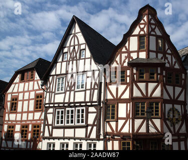 Traditionelle Fachwerkhäuser in Limburg, Franken, Bayern, Deutschland Stockfoto